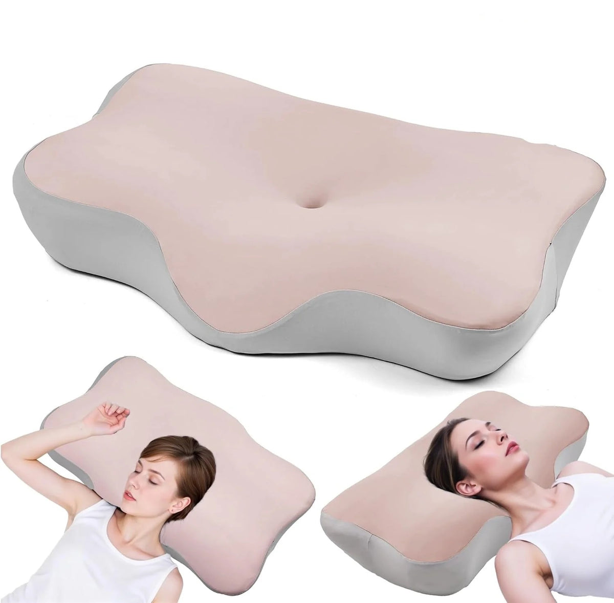 Orthopedic Latex Neck Pillow Slow Rebound